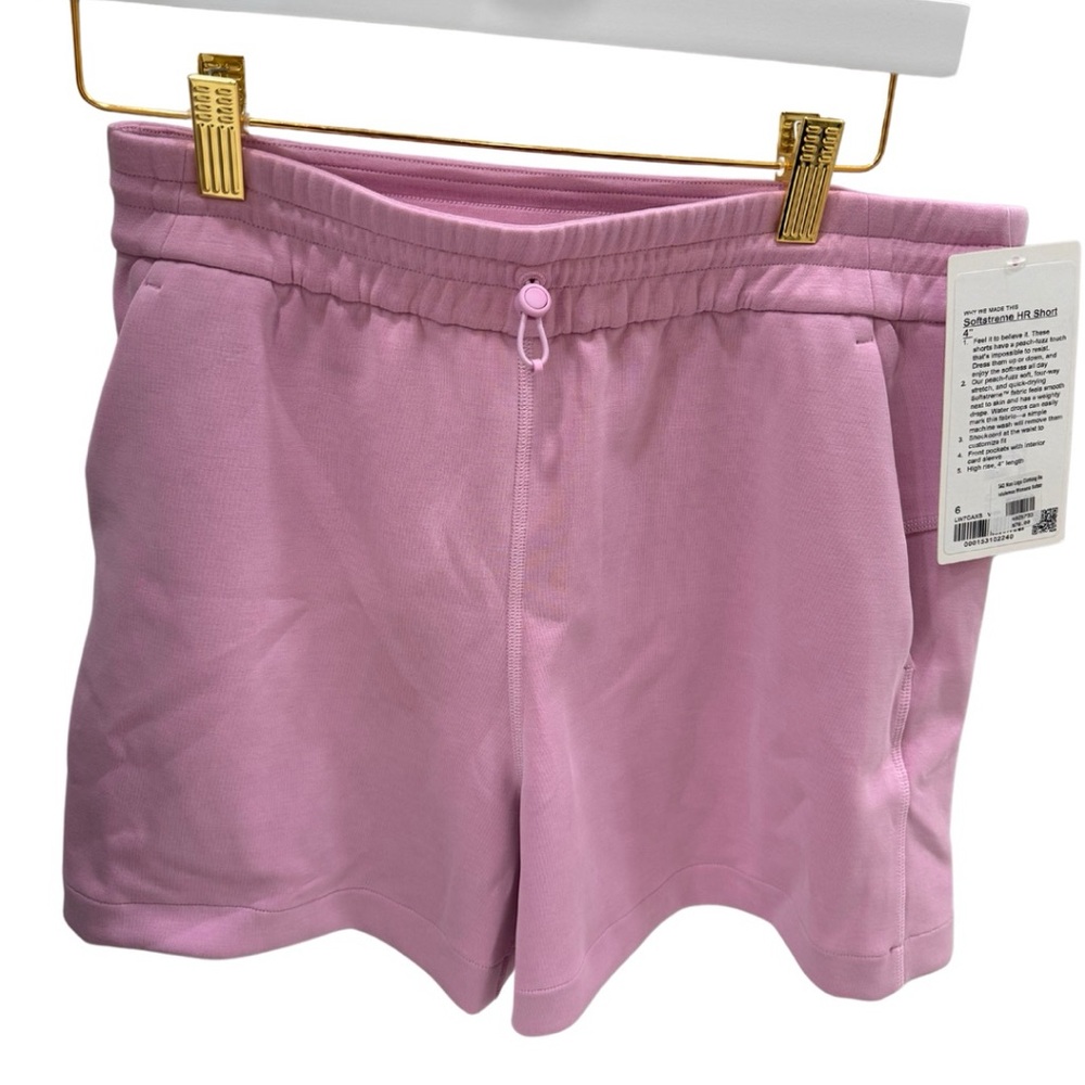Softstreme shorts 4” - rose blush